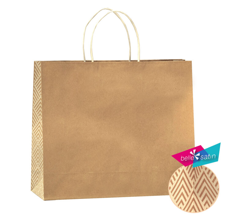 4237 přírodní elegantní taška se vzorem sněžně bílá